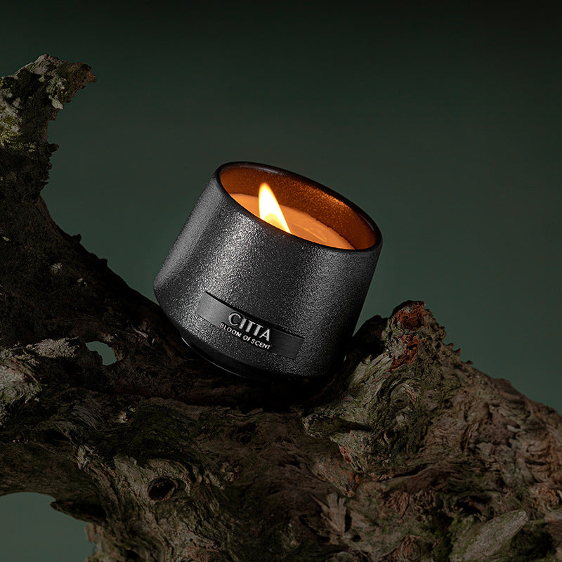 Lyxigt Doftljus - Mörk Oud-doft
