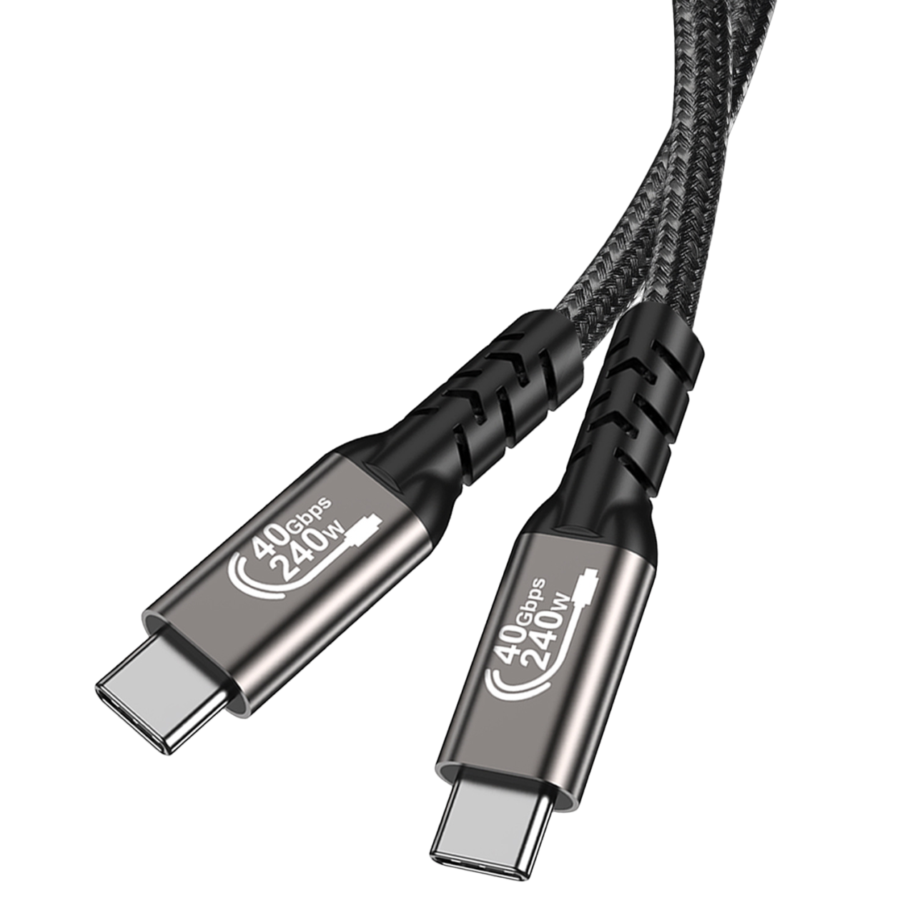 Snabbladdningskabel – 240W, USB-C, 40 Gbps