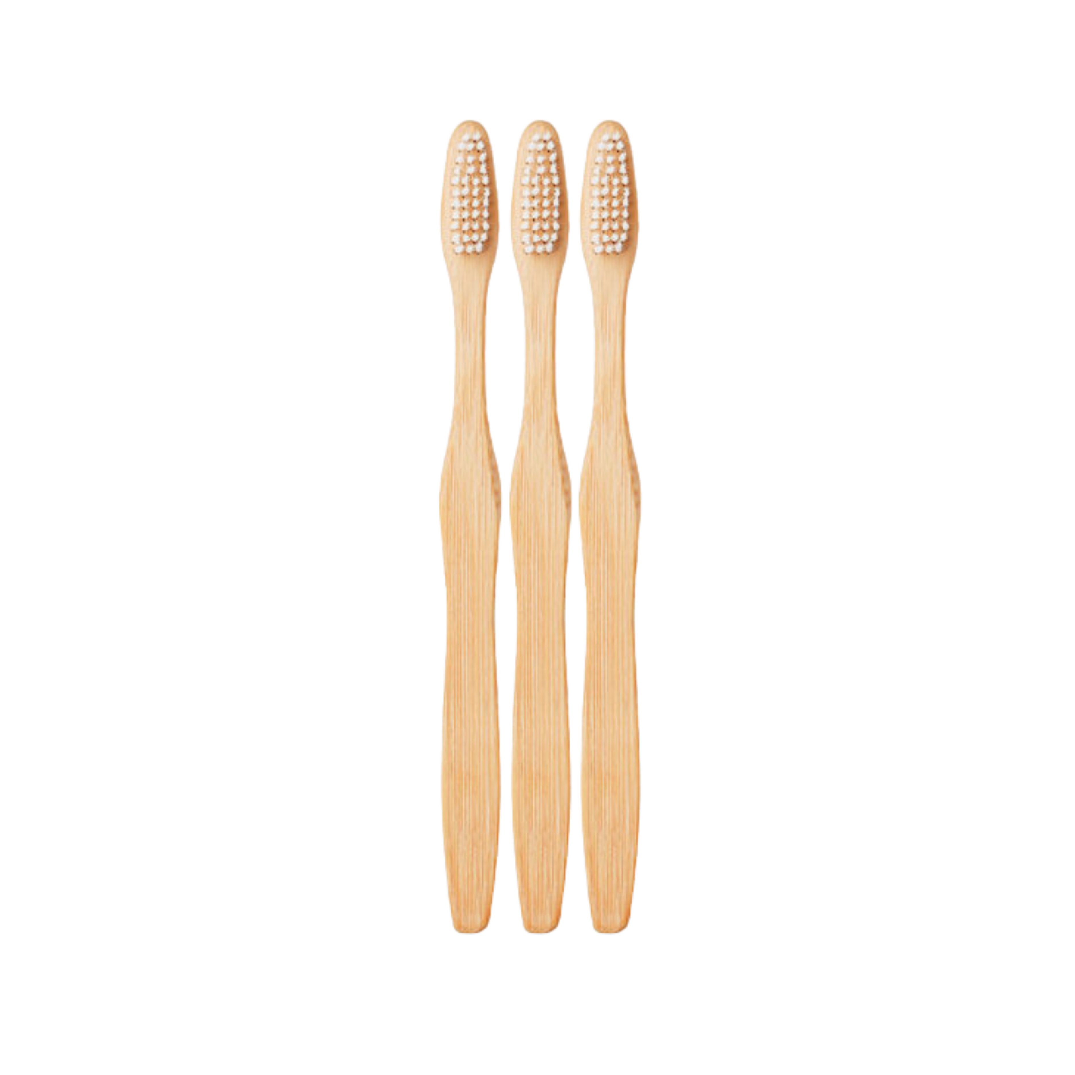 Tandborstar i bambu - 3 pack