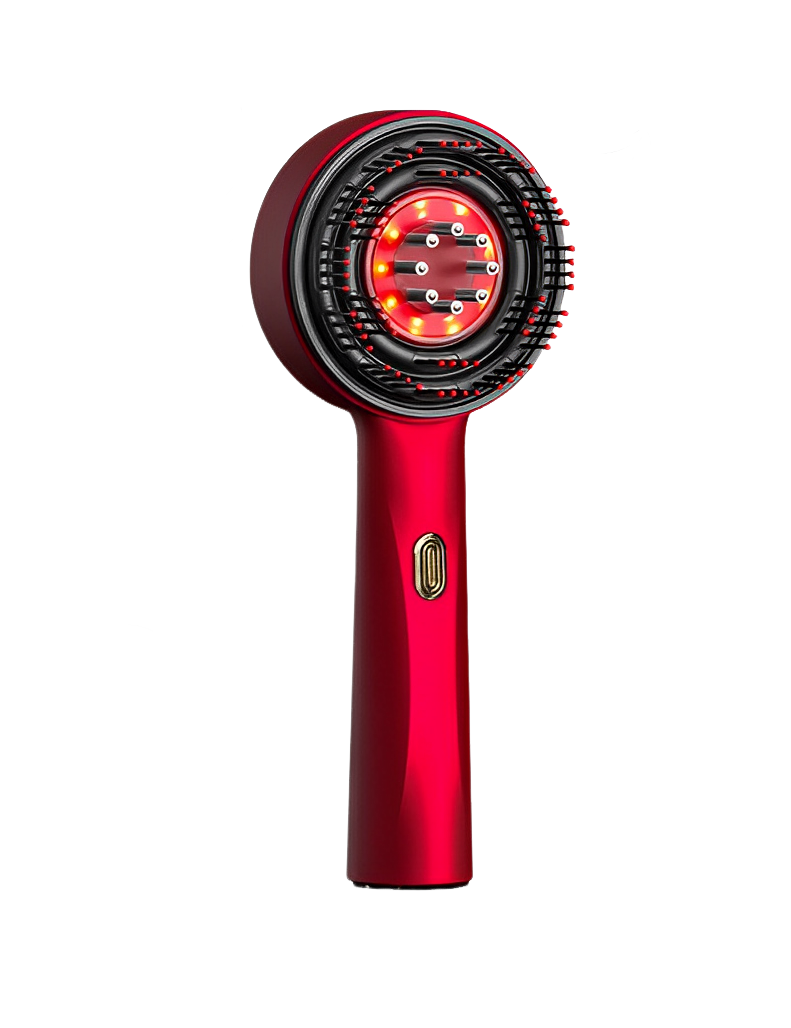 Elektrisk Massage Kam - Röd